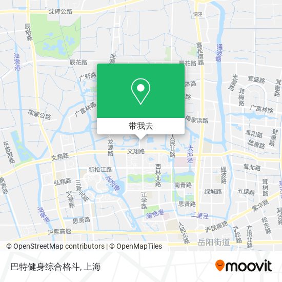巴特健身综合格斗地图