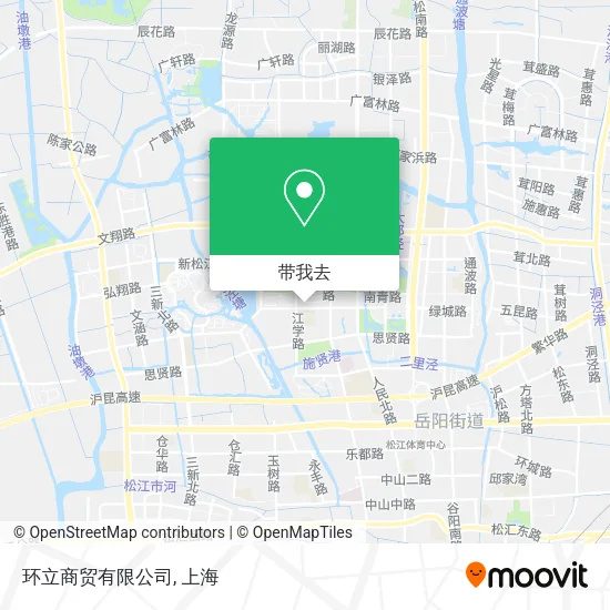 环立商贸有限公司地图