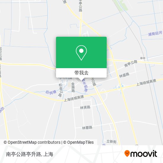 南亭公路亭升路地图