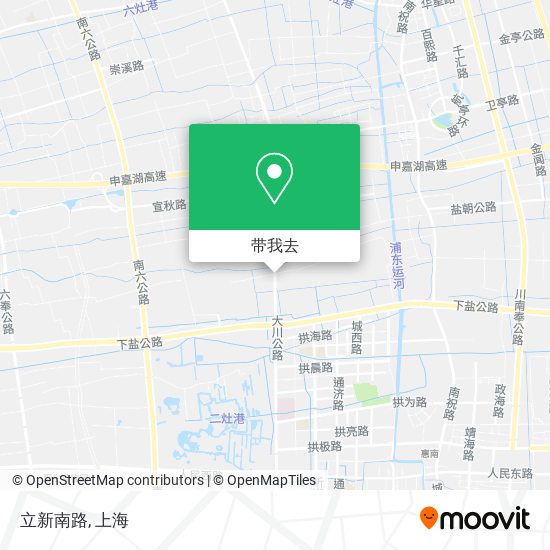 立新南路地图