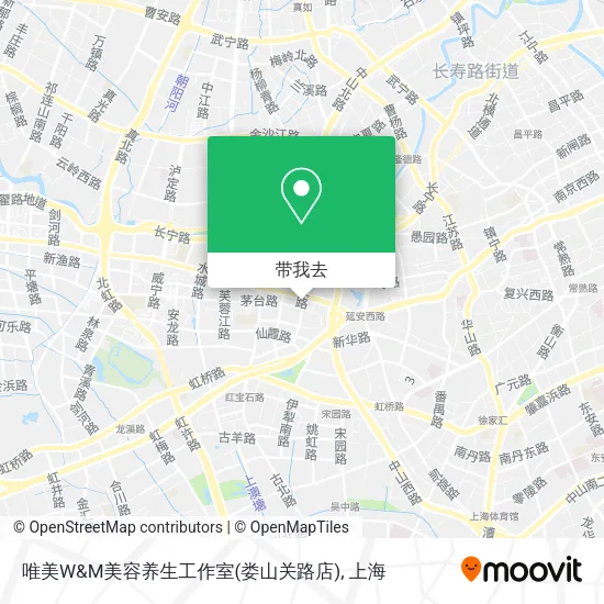 唯美W&M美容养生工作室(娄山关路店)地图