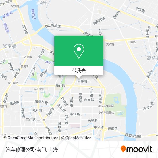 汽车修理公司-南门地图