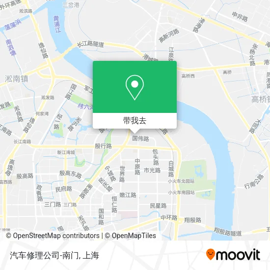 汽车修理公司-南门地图