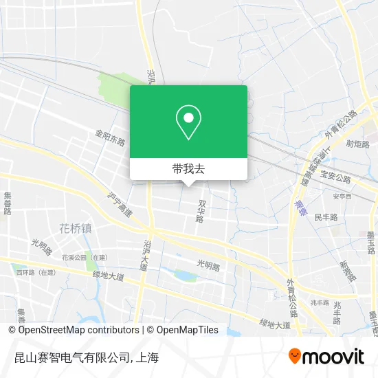昆山赛智电气有限公司地图