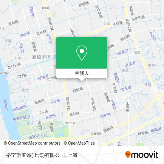 格宁斯窗饰(上海)有限公司地图