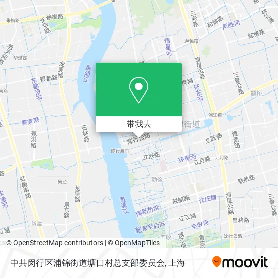 中共闵行区浦锦街道塘口村总支部委员会地图