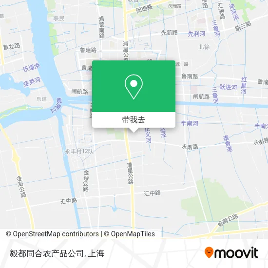 毅都同合农产品公司地图