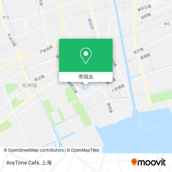 AnyTime Café地图