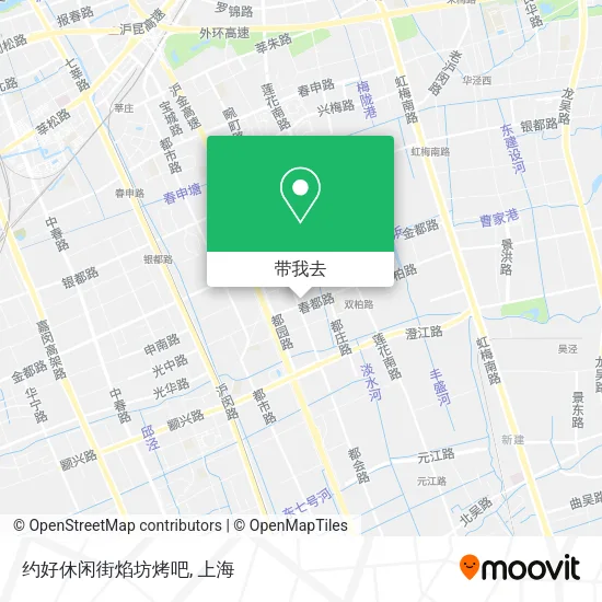 约好休闲街焰坊烤吧地图