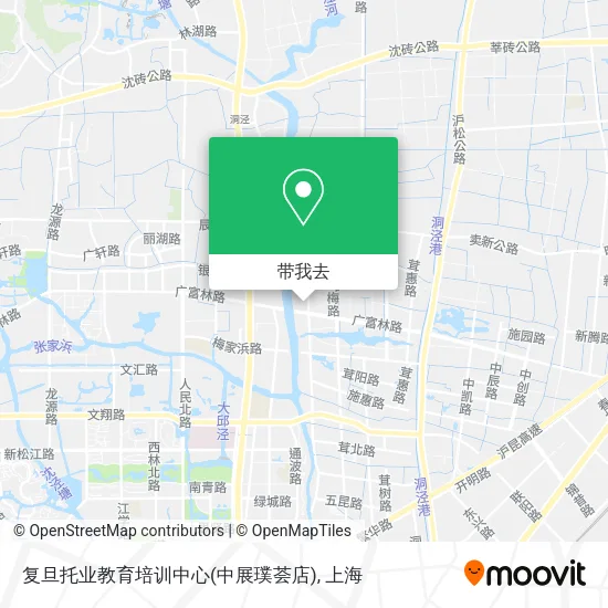 复旦托业教育培训中心(中展璞荟店)地图