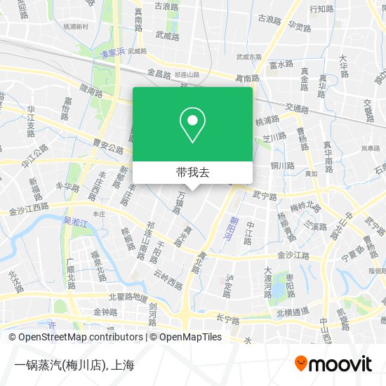 一锅蒸汽(梅川店)地图