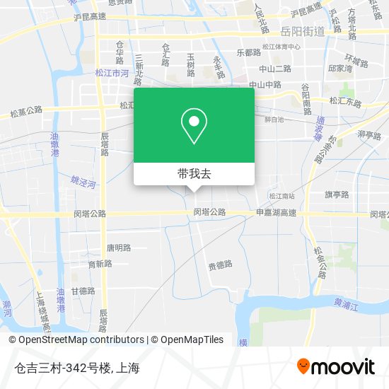 仓吉三村-342号楼地图