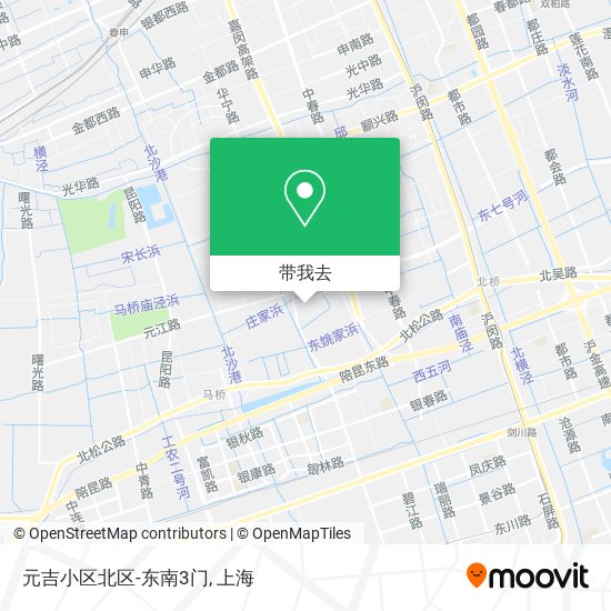 元吉小区北区-东南3门地图