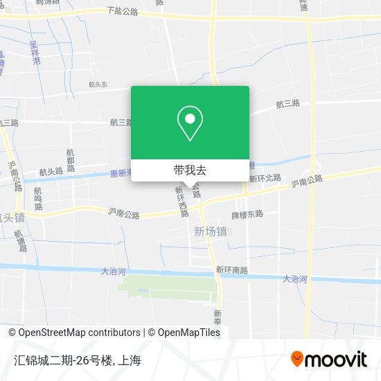 汇锦城二期-26号楼地图