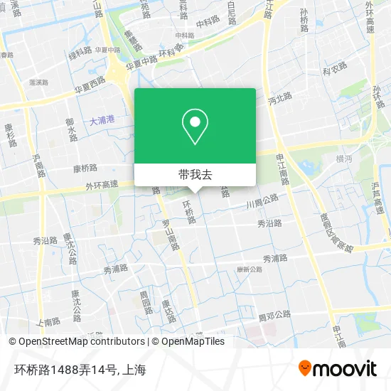 环桥路1488弄14号地图