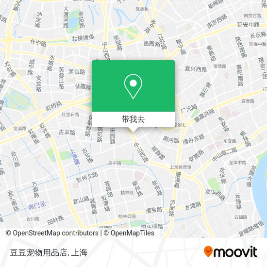 豆豆宠物用品店地图