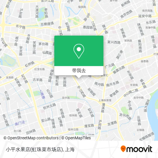 小平水果店(虹珠菜市场店)地图