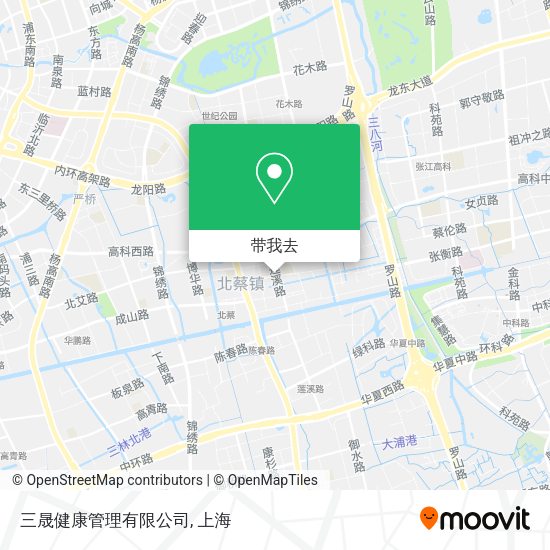 三晟健康管理有限公司地图