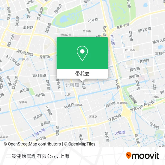 三晟健康管理有限公司地图