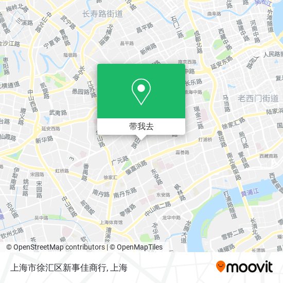 上海市徐汇区新事佳商行地图