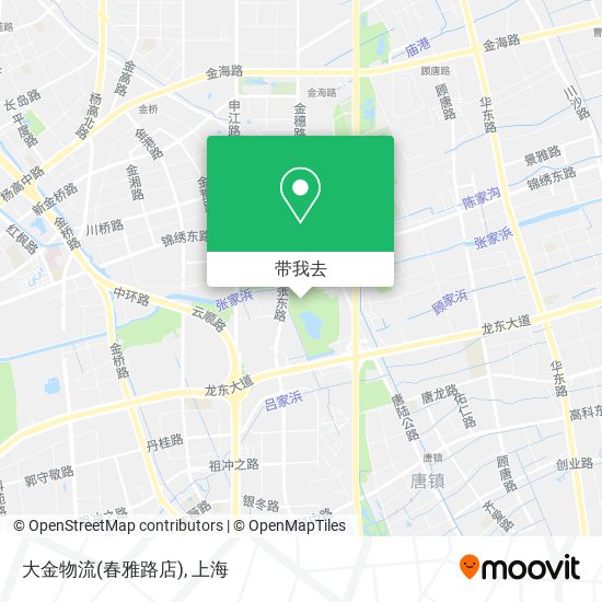 大金物流(春雅路店)地图