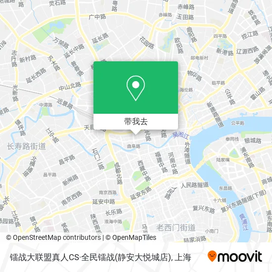 镭战大联盟真人CS·全民镭战(静安大悦城店)地图