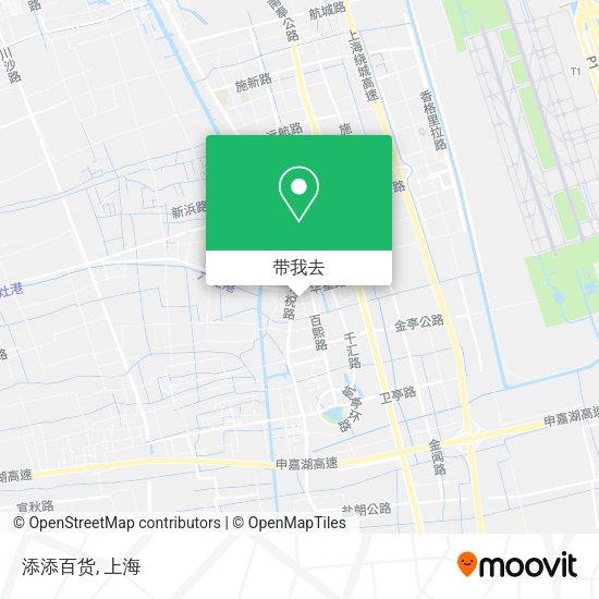 添添百货地图