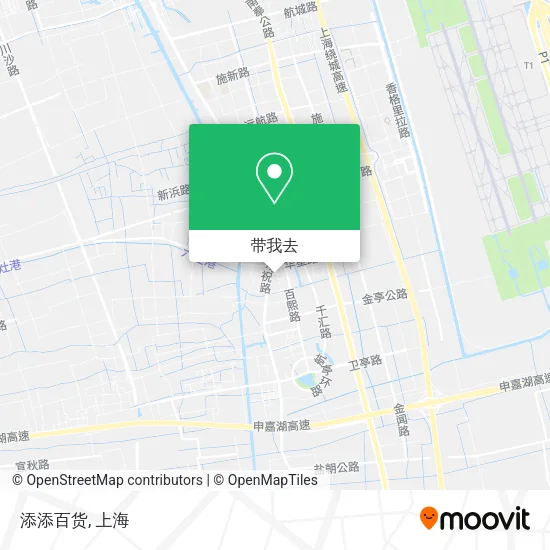 添添百货地图