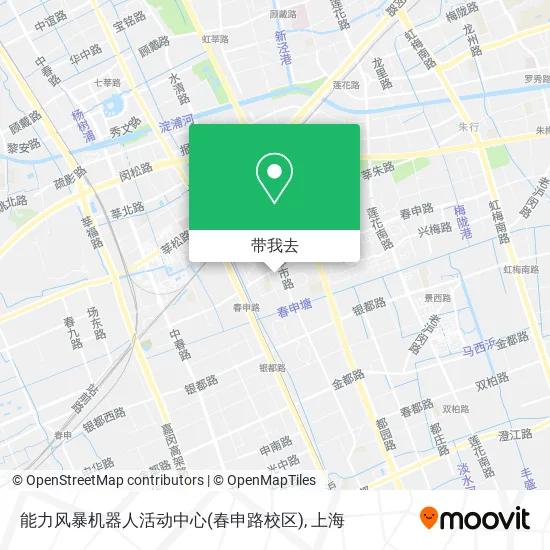 能力风暴机器人活动中心(春申路校区)地图