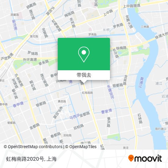 虹梅南路2020号地图