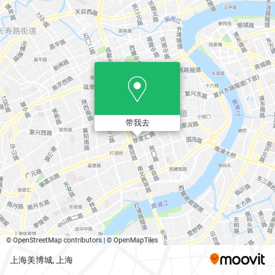 上海美博城地图