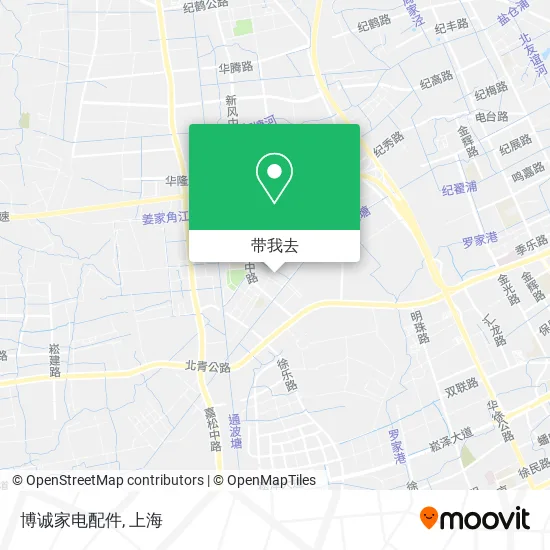 博诚家电配件地图