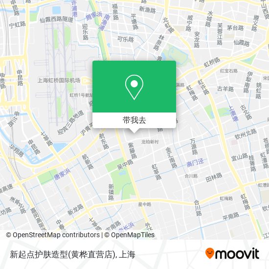 新起点护肤造型(黄桦直营店)地图