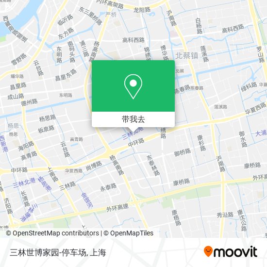 三林世博家园-停车场地图