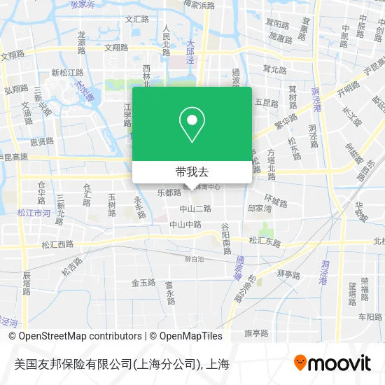 美国友邦保险有限公司(上海分公司)地图