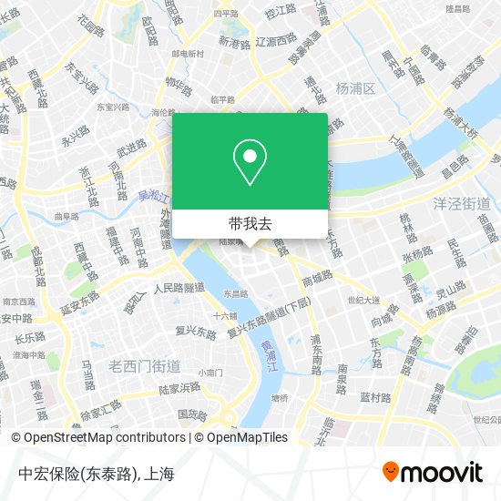 中宏保险(东泰路)地图
