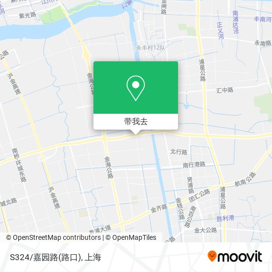 S324/嘉园路(路口)地图