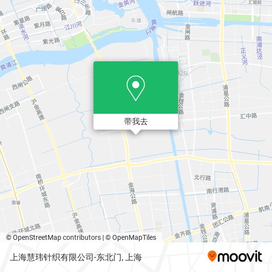 上海慧玮针织有限公司-东北门地图