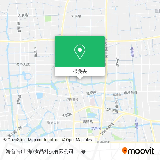 海善皓(上海)食品科技有限公司地图