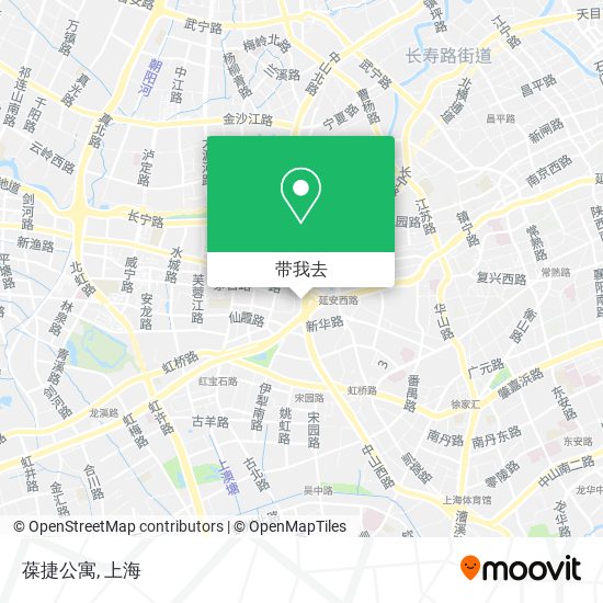 葆捷公寓地图