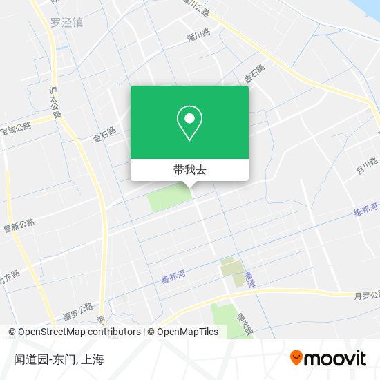 闻道园-东门地图