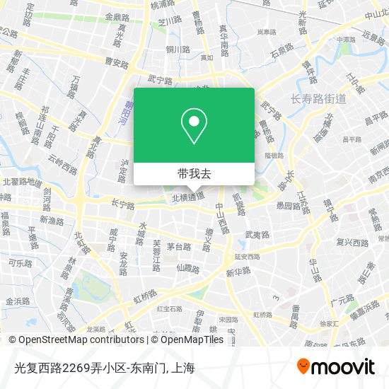 光复西路2269弄小区-东南门地图