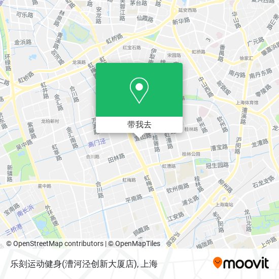 乐刻运动健身(漕河泾创新大厦店)地图