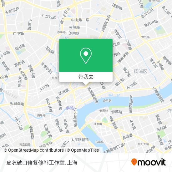 皮衣破口修复修补工作室地图