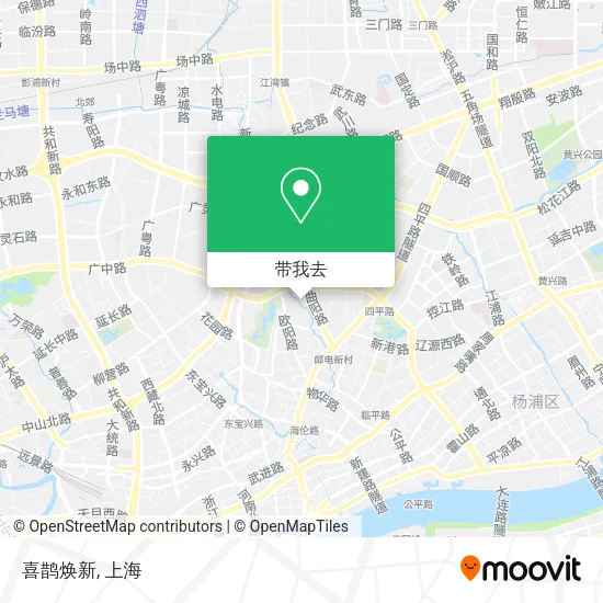 喜鹊焕新地图