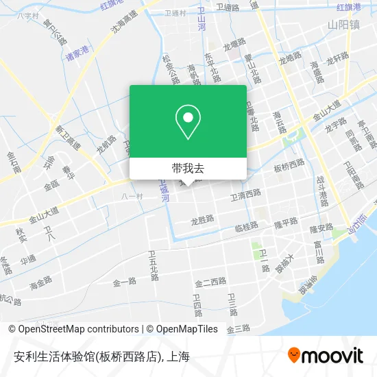 安利生活体验馆(板桥西路店)地图