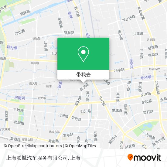 上海朕胤汽车服务有限公司地图