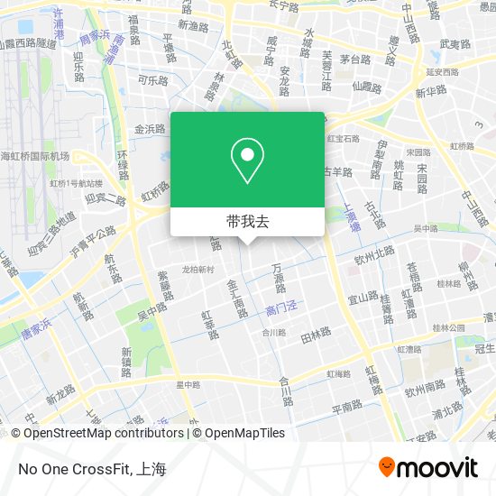 No One CrossFit地图