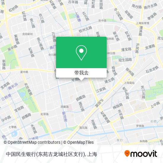 中国民生银行(东苑古龙城社区支行)地图