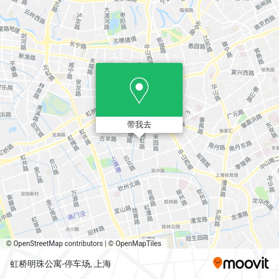 虹桥明珠公寓-停车场地图